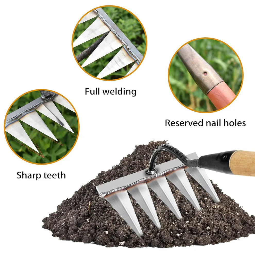 5 Teeth Weeding Tool🌱  -11,000+ Farmers’ Trusted
