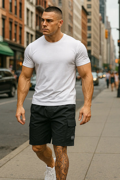 🔥 Triple Combo Cargo Shorts Set – Comfort Meets Style